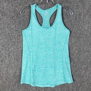 IcyZone Tank Top Women's Medium Pullover Blue Polyester‎ Blend M